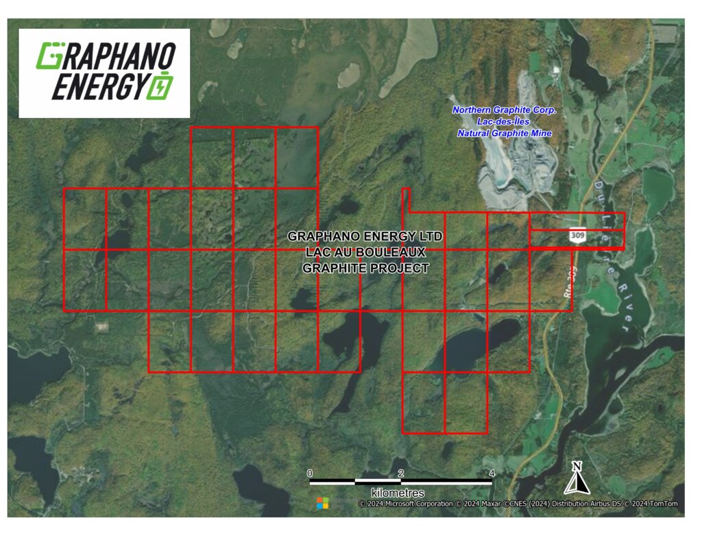 Figure 1 - Map of LAB Claims